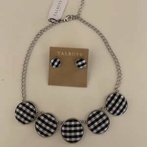 Talbots Necklace and Earring Set